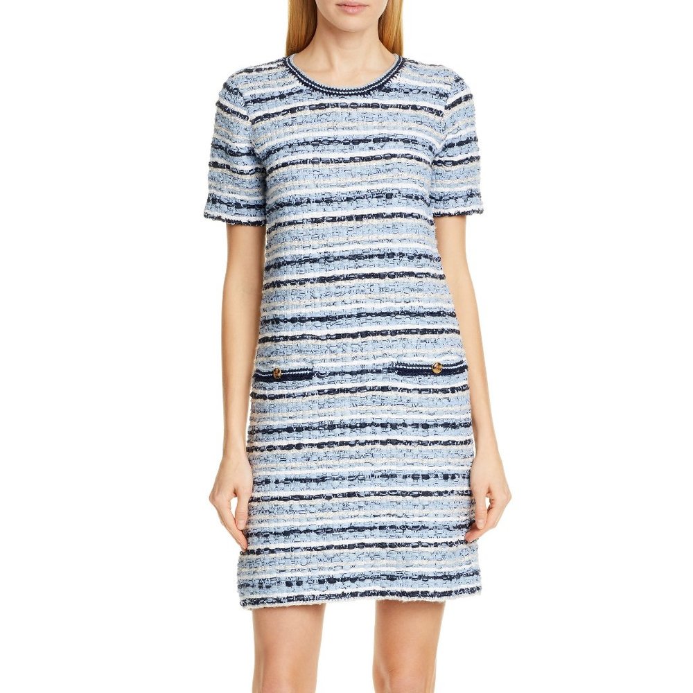 Tory Burch Tweed Sweater Dress - Size M